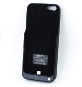 Coque batterie 2000 mAh noire pour iPhone 5