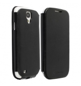 Etui Folio Cuir Noir Licence Krussell pour SAMSUNG GALAXY S4