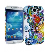 Coque SoftyGel Flower 13 pour Samsung galaxy S4 i9500