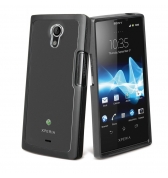 Coque bimat noire "Made for xperia" Sony Xperia T