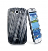 Coque fusion noire et blanche Muvit  pour Samsung Galaxy S3 i9300