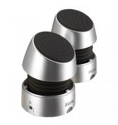 iHome mini enceintes stéréo et batteries iHM79 Silver iPhone 3g 3gs et iphone 4 / 4S