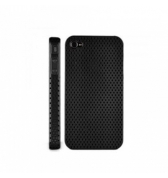 Coque perforee noire iPhone 4 
