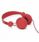 Casque coloud color rouge avec micro pour iphone 4/4S iPhone 3g 3gs Blackberry Samsung