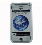 Coque crystal transparente rigide de protection pour iPhone 3G 3GS