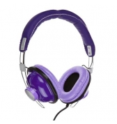 Casque universel Wats violet avec 10 hits Universal Music &agrave; t&eacute;l&eacute;charger offerts.
