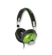 Casque stereo ferme Ifrogz Throw Bax vert metallise