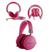 Casque Audio HI FI fushia Dolce Vita Jack 3.5 mm