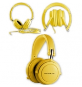 Casque Audio HI FI Jaune Dolce Vita Jack 3.5 mm