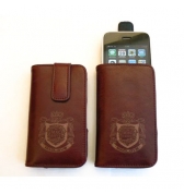 Etui Maclove iphone 3g 3gs Vertical cuir bordeaux