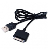 C&acirc;ble de charge et de synchronisation Dexim noir pour iPhone / iPod / iPad