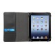 Etui business noir a rabat avec support et emplacement cartes de credit pour tout iPad