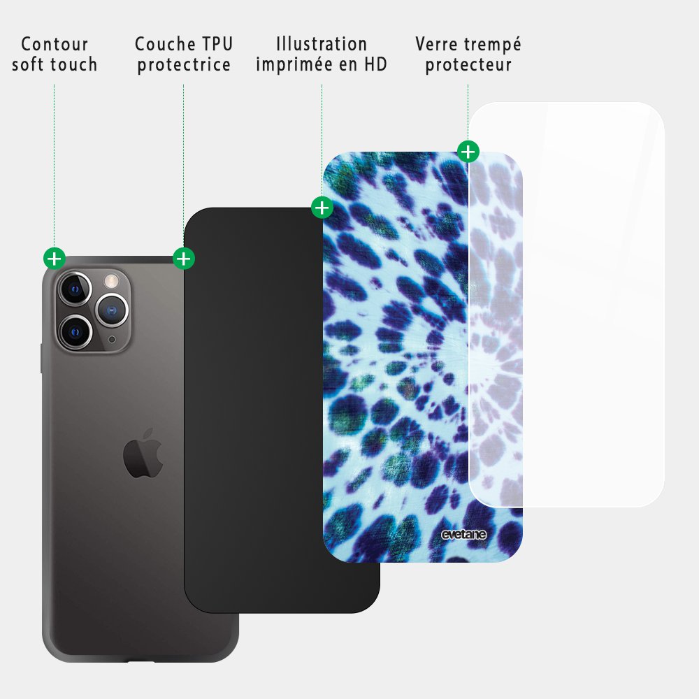 -17% sur Coque pour iPhone Xs Max soft touch noir effet ...